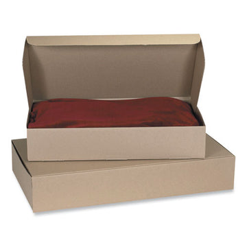 Coastwide Professional™ Rigid Corrugated Kraft Literature Mailer, Square Flap, Tuck-tab Hinged Lid Closure, 18 X 12 X 3, Brown Kraft, 25-bundle freeshipping - TVN Wholesale